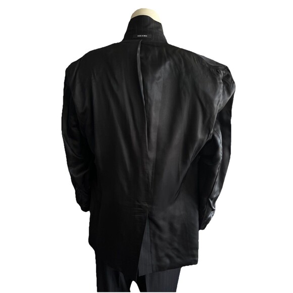 Lauren Ralph Lauren Men’s 2pc Suit 46L 36x27 Wool Pinstriped Classic Americana - Picture 9 of 16